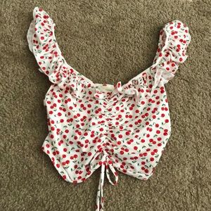 Cherry crop top